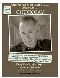 Chuck Gay @ Admiral Pub West Seattle