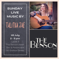 Sunday Live Music with Talitha Jae at The Benson Hotel
