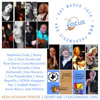 FocusMusic, Uptown Concerts, WFMA, SAW & IMT Present a Tribute to Reba Heyman