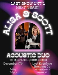 Alisa & Scott Acoustic Duo