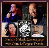 Comedy & Magic Extravaganza with Chino LaForge & Friends (Dinner & Show)