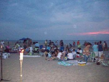 Beach party Michigan City
