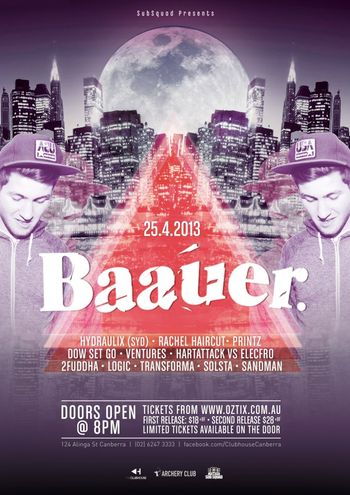 Mighty Morfin show with Baauer
