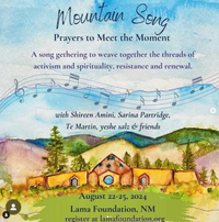 SONGLEADER at Mountain Song: Prayers to Meet the Moment