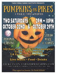 Pumpkins On Pikes _ Live Music with Robert M Powell & Friends 