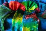 Made to order Tie Dye Bandanas and Crocheted scrunchies 