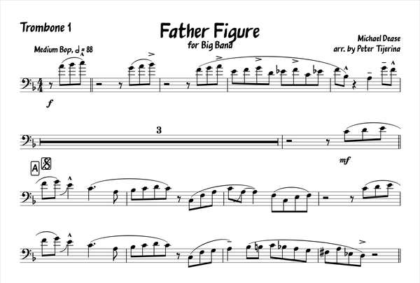 Everywhere at the End of Time (EATEOT) (WIP) - The CareTaker- Big Band  Arrangement for performance Sheet music for Piano, Trombone, Saxophone  alto, Saxophone tenor & more instruments (Jazz Band)