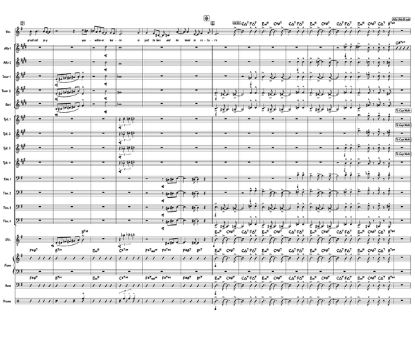 Everywhere at the End of Time (EATEOT) (WIP) - The CareTaker- Big Band  Arrangement for performance Sheet music for Piano, Trombone, Saxophone  alto, Saxophone tenor & more instruments (Jazz Band)