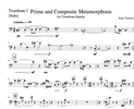 Prime and Composite Metamorphosis - for Trombone Quartet (digital download)