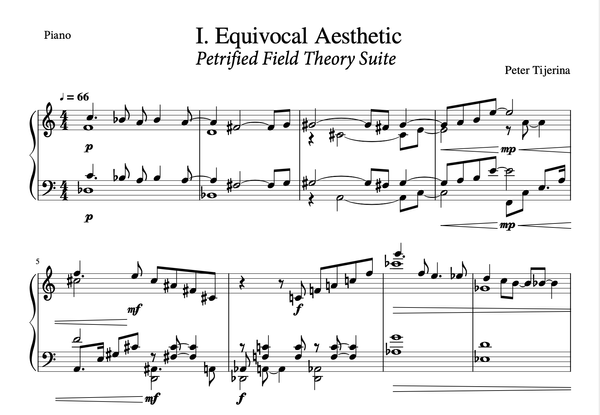 Everywhere at the End of Time (EATEOT) (WIP) - The CareTaker- Big Band  Arrangement for performance Sheet music for Piano, Trombone, Saxophone  alto, Saxophone tenor & more instruments (Jazz Band)