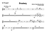 "Broadway" - Big Band Arrangement (digital download)