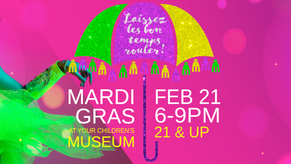 Feb 21: Sidewalk Stompers, Mardis Gras@Children's Museum of Illinois