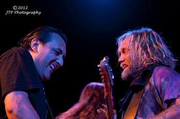 Jamming with Anders Osborne 8-19-12 at FTC Stage ONE
