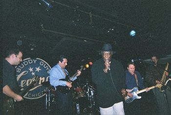 Me jamming with Buddy Guy
