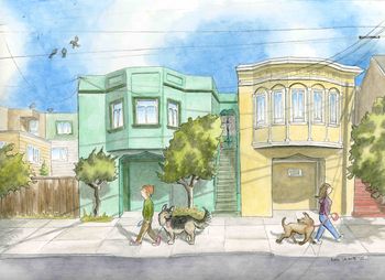"Passing Glances on Anza"

