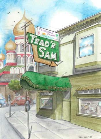 "Trad'r Sam and the Holy Virgin"
