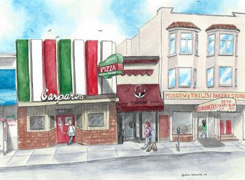 "A Stroll Along Geary"
