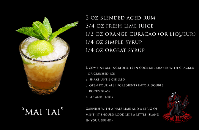 Mai Tai Rum Cocktail