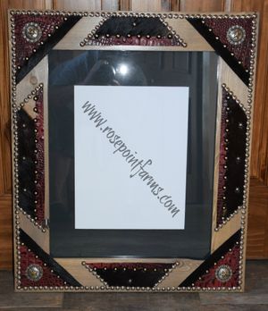 "ANGEL FRAME" 16x20 opening, 11x14 mat opening. Designed to match ANGEL MIRROR but would be stunning alone, or in a different color combination. $250.00