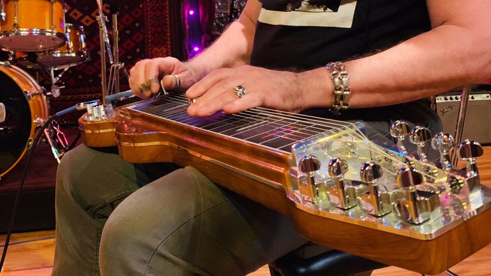 Lap steel drum hotsell