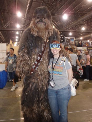 Chewbacca and TONNER-GIRL.
