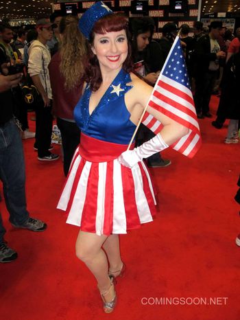 Captain America USO Girl
