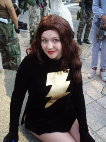 Allison as Mary Marvel
