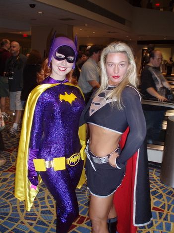 Batgirl & Supergirl!
