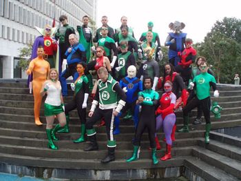 The Green Lantern Corps
