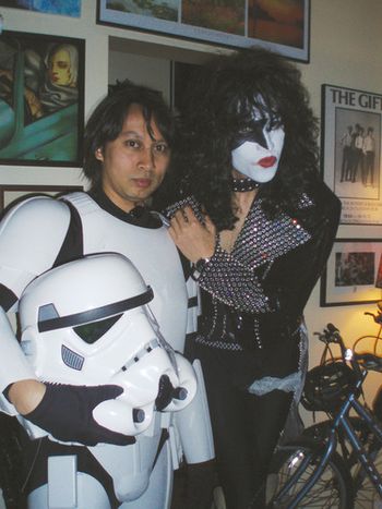 With Billy May, frontman for my favorite band, KISSNATION :-)
