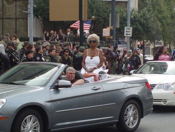 Uhura comes in for a landing.
