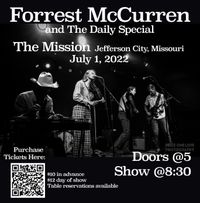 Forrest McCurren & The Daily Special @ The Mission