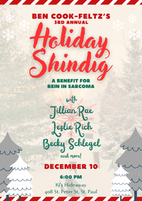 3rd Annual Holiday Shindig! (feat. Jillian Rae, Becky Schlegel, Leslie Rich and more!)