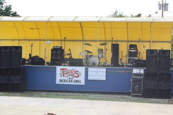 Set up & ready: Downtown Alive concert series, Wilson, NC
