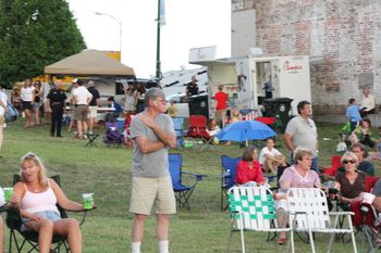 The audience gathers - Wilson, NC
