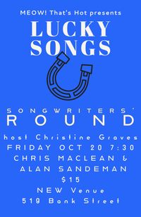 Lucky Songs with Christine Graves, Alan Sandeman & Chris MacLean