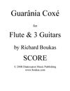 Guarânia Coxé for Flute and Three Guitars (PDF edition)