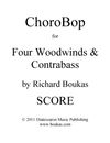 ChoroBop for Four Winds and Double Bass (PDF edition)