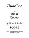 ChoroBop for Brass Quintet (PDF edition)
