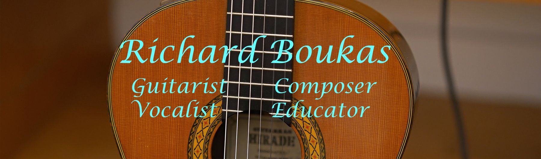 Richard Boukas Brazilian Guitar Panorama Workshops