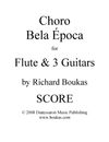 Choro Bela Época for Flute and Three Guitars (PDF edition)