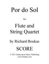 Por do Sol for Flute and String Quartet (PDF edition)
