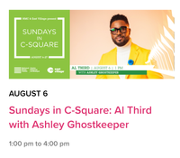 Sundays in C-Square: Al Third with Ashley Ghostkeeper