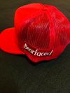 Red In My Cup Bearfaced Trucker 