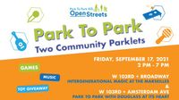 Open Streets Parking Day Event