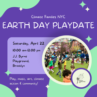 Climate Families NYC Earth Day Playdate!