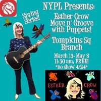 Esther Crow at Tompkins Square Library, Manhattan