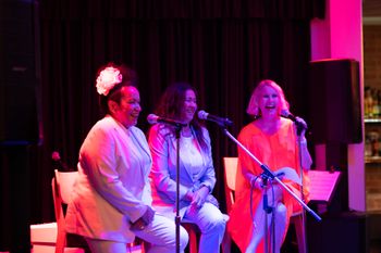 Photo: D. Savy
Vika Bull OAM, Linda Bull OAM & Karen Jacobsen
Whitsundays Songwriter Festival Concert & Conversation 2023
