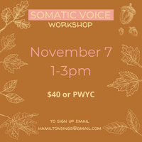 Somatic Voice: Powerful Voice Techniques for Mind Body Connection