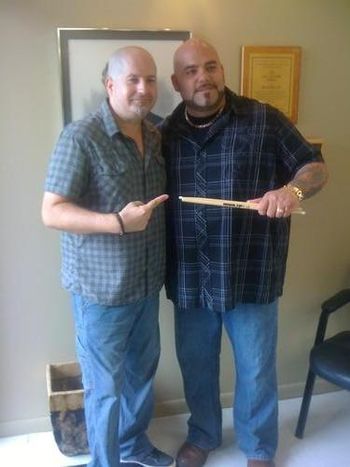 Mark with Regal Tip Artist Rep. Jay Medynski
